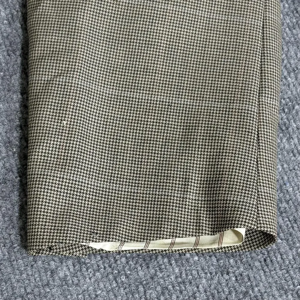 Vintage Tommy Hilfiger Blazer Mens 42R Houndstooth Sport Coat Jacket Union Made